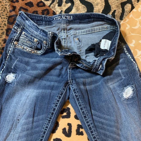 Grace jeans size 30. 33 inseam - Picture 5 of 6